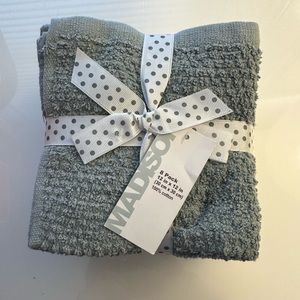 8 cotton washclothes. NWT